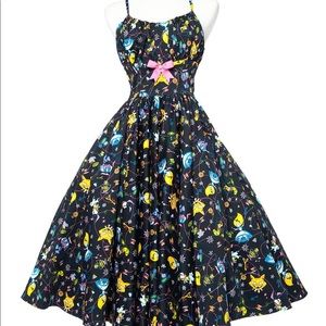 Pinup Couture Alice in Wonderland swing dress, 4x